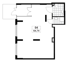 К. пом № 4нп Корп.: 1.3.4.4 , Секция 1  в ЖК А101 Лаголово