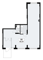 К. пом № 6нп Корп.: 1.3.4.3 , Секция 2  в ЖК А101 Лаголово
