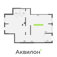 К. пом № НП3 (С5) Корп.: 2.1 , Секция 5  в ЖК Аквилон Leaves