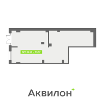 К. пом № НП1.6-С12 Корп.: 1.2 , Секция 12  в ЖК Аквилон Ливз