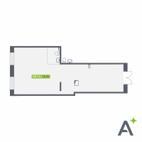 К. пом № НПВ5.1.2 Корп.: 1 , Секция 5  в ЖК Аквилон RekaPark