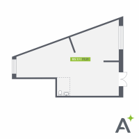 К. пом № НПВ5.1.1 Корп.: 1 , Секция 5  в ЖК Аквилон RekaPark