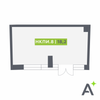 К. пом № НПКПИ.8 Корп.: 1 , Секция 1  в ЖК Аквилон Riva