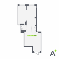 К. пом № НПС1.5_Блок 3 Корп.: 1 , Секция 5  в ЖК Аквилон Verba