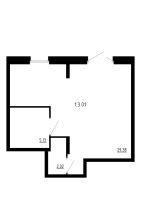 К. пом № 1.3.01-h4 Корп.: 7 , Секция 7  в ЖК Аннино Сити