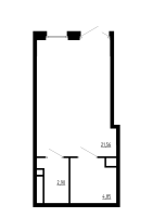 К. пом № 1.4.01 Корп.: 5 , Секция 5  в ЖК Аннино Сити