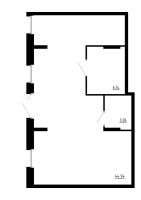 К. пом № 1.1.01 Корп.: 5 , Секция 5  в ЖК Аннино Сити