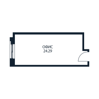 К. пом № 1/03/17 Корп.: 1 , Секция 1  в ЖК Арт Плаза