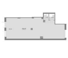 К. пом № 1.1 Корп.: 1 Уч. Классик , Секция 2  в ЖК Avant