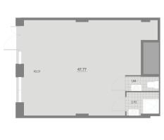 К. пом № 1.2 Корп.: 1 Уч. Классик , Секция 2  в ЖК Avant