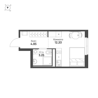 Студия № 953 Корп.: 4 , Секция 1  в ЖК Avenue Apart Pulkovo