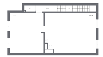 К. пом № Н403033 Корп.: 1 , Секция 1  в ЖК BAKUNINA 33