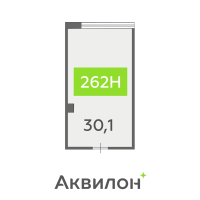К. пом № НП262, Секция 1  в ЖК БЦ INSIDE