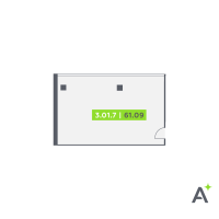 К. пом № НП3.01.7 Корп.: 1 , Секция 1  в ЖК БЦ Локус от Аквилон