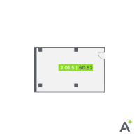 К. пом № НП2.01.5 Корп.: 1 , Секция 1  в ЖК БЦ Локус от Аквилон