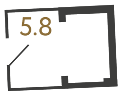 Кладовка № 23кл Дом: 38 Корп.: 1 , Секция 1  в ЖК Цвет Зеленогорска