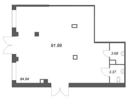 К. пом № Н.149183 Корп.: 1 , Секция 4  в ЖК Дом на Курской