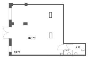 К. пом № Н.149170 Корп.: 1 , Секция 5  в ЖК Дом на Курской