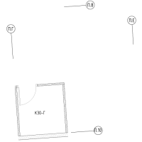 Кладовка № К30-Г Корп.: 1 Уч. 28 , Секция 1  в ЖК Domino Premium