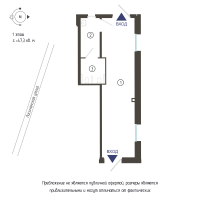 К. пом № В-11-11 Корп.: 1 Уч. 28 , Секция 11  в ЖК Domino Premium