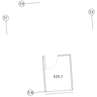 Кладовка № К29-Г Корп.: 1 Уч. 28 , Секция 1  в ЖК Domino Premium