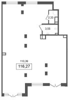 К. пом № НП6 Корп.: 3.3 , Секция 6  в ЖК Дворцовый фасад