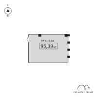 К. пом № 4.19.18 Корп.: 1 , Секция 3  в ЖК ELEMENT PRIME