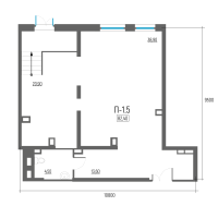 К. пом № 1.5 Корп.: 1 , Секция 1  в ЖК Экос