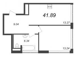1 ккв № 710, Секция 14  в ЖК GloraX Premium Василеостровский