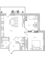3 ккв (Евро) № 753 Корп.: 4.5 , Секция 5  в ЖК Город Первых