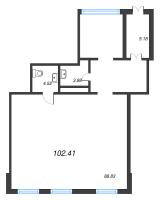 К. пом № к2 Корп.: 2.6 , Секция 1  в ЖК Город Первых