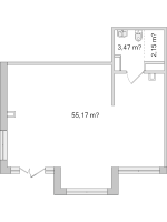К. пом № к2 Корп.: 4.7 , Секция 1  в ЖК Город Первых