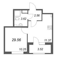 1 ккв № 786 Корп.: 4 , Секция 1  в ЖК Гранат