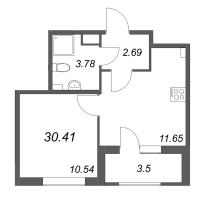 1 ккв № 670 Корп.: 2 , Секция 1  в ЖК Гранат