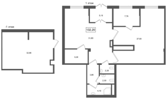 К. пом № НП17 Корп.: 2.1 , Секция 2  в ЖК GreenЛандия 2
