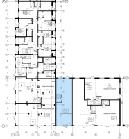 К. пом № H-5 Корп.: 1-4 , Секция 1  в ЖК ID Kudrovo II