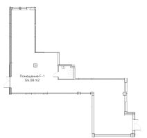 К. пом № F-1 Корп.: 2 , Секция F  в ЖК ID Kudrovo