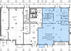 К. пом № H-3 Корп.: 5 , Секция 4  в ЖК ID Kudrovo