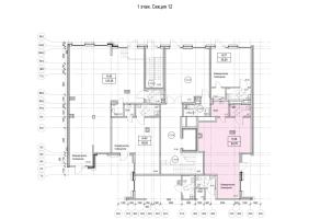 К. пом № H-38 Корп.: 1 , Секция 2  в ЖК ID Petrogradskaya