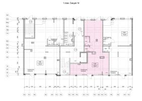 К. пом № H-45 Корп.: 1 , Секция 14  в ЖК ID Petrogradskaya