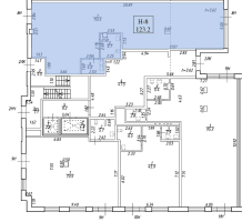 К. пом № H-8 Корп.: 2 , Секция 2  в ЖК ID Svetlanovskiy