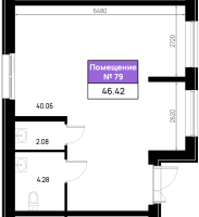 К. пом № 79к Корп.: 5.2 , Секция П4  в ЖК Имена