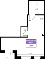 К. пом № 51к Корп.: 5.2 , Секция 5.10  в ЖК Имена