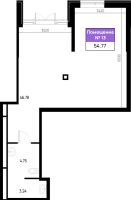 К. пом № 13к Корп.: 5.1 , Секция 5.3  в ЖК Имена
