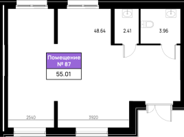 К. пом № 87к Корп.: 5.2 , Секция П6  в ЖК Имена