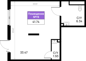 К. пом № 19к Корп.: 6 , Секция 6.4  в ЖК Имена