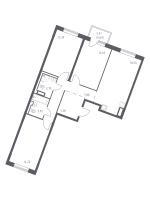 4 ккв (Евро) № 364 Корп.: 1 , Секция 6  в ЖК Квартал Лаголово