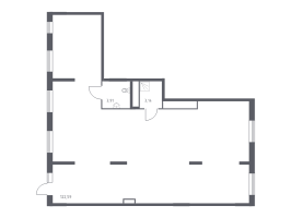 К. пом № 1нп_4 Корп.: 1 , Секция 4  в ЖК Квартал Лаголово