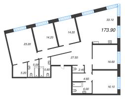 6 ккв (Евро) № 435 Корп.: 7 Уч. 17 , Секция 17  в ЖК ЛДМ