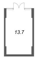 К. пом № 55Н Корп.: 1 , Секция 1  в ЖК LOTS Чарушинская